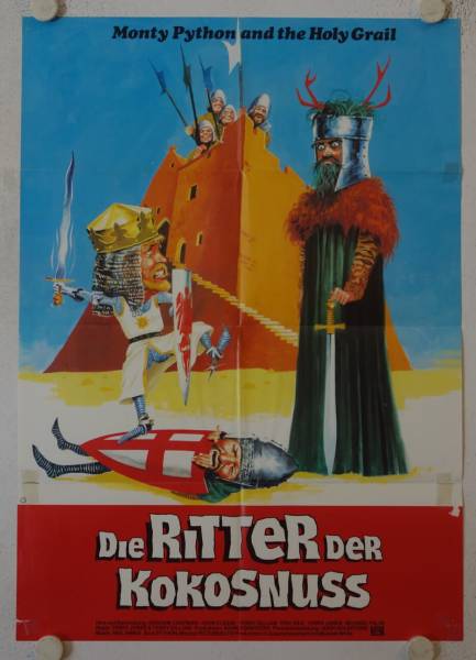 Monty Python and the Holy Grail original release german movie poster